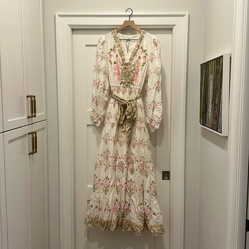 A LOVES A - Floor Length Floral Dress - NWT - Large